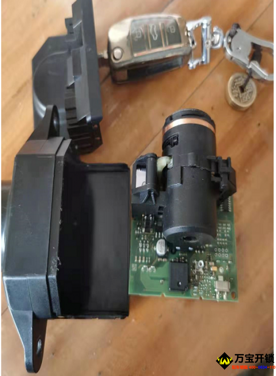 A6L點火鎖維修，濟南萊蕪奧迪鑰匙擰不到點火鎖維修